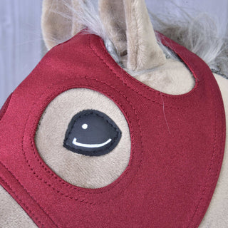 Paardenmasker zonder oren Velvet