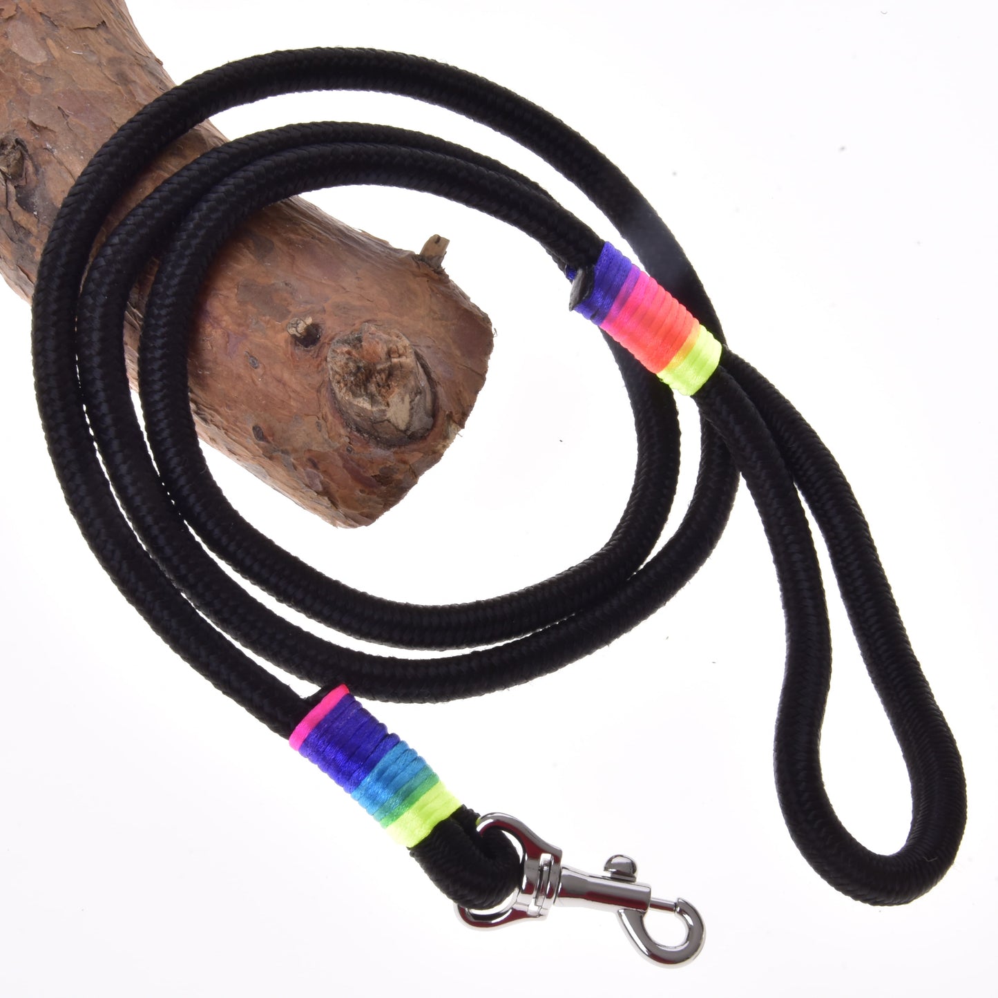 Hobby Horse - Paracord Leash Rainbow
