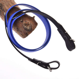 Rubberen teugels blauw