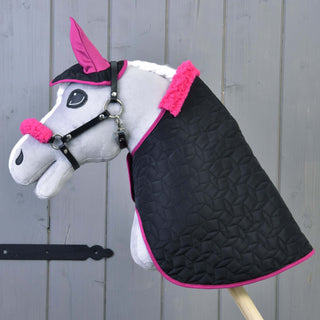 Set Thermo Pinkie (oordeken + deken + halster met vacht)