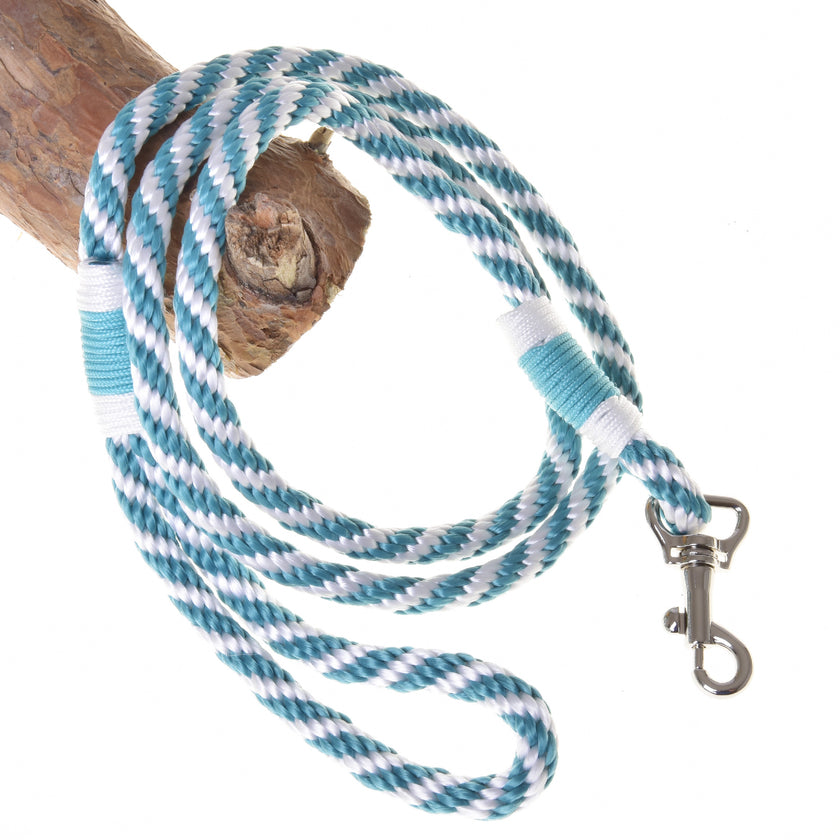 Hobby Horse - Lead rope turquoise stripe
